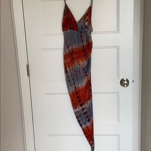 Tie dye style dress